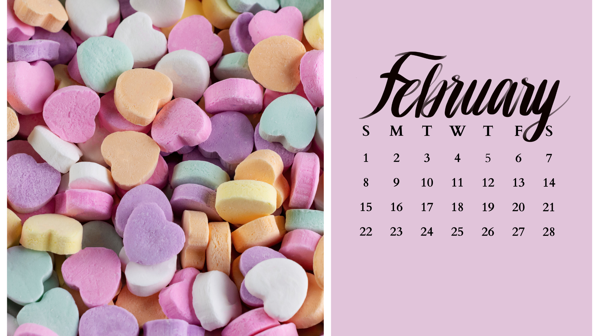 Free February 2026 Desktop Calendar Background (EASY DOWNLOAD)