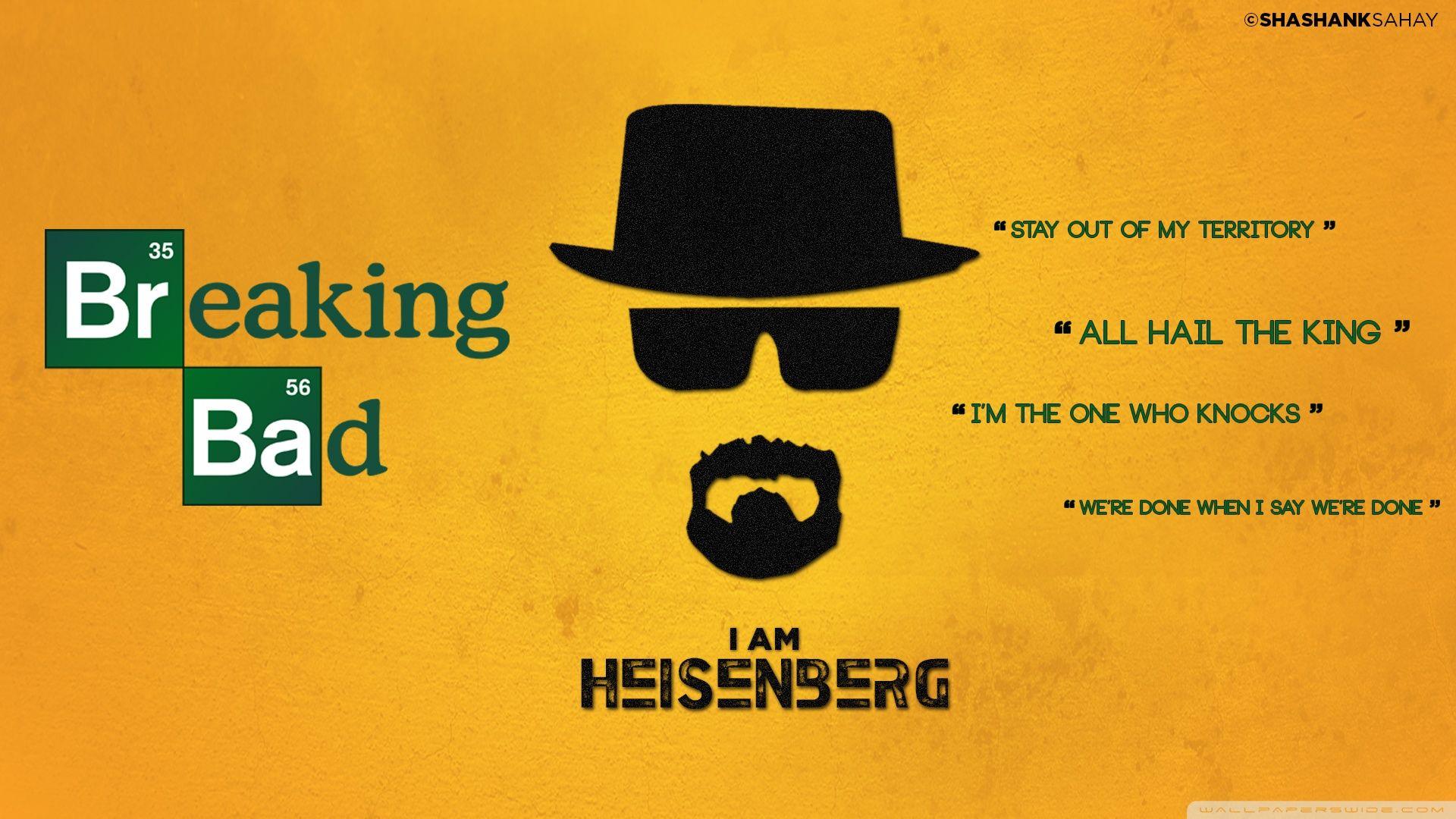 Heisenberg Breaking Bad Ultra HD Desktop Background Wallpaper for 4K UHD TV, Tablet