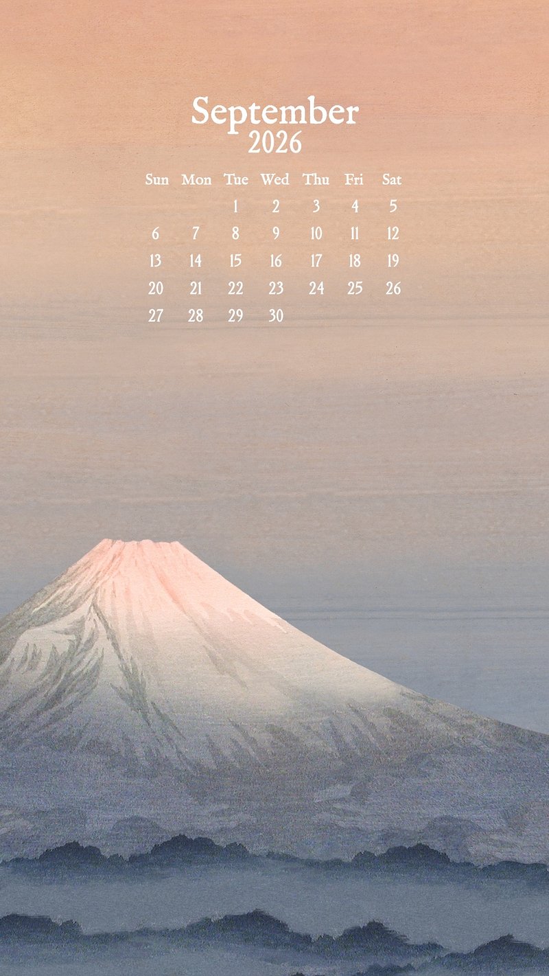 September 2021 Calendar Image Wallpaper
