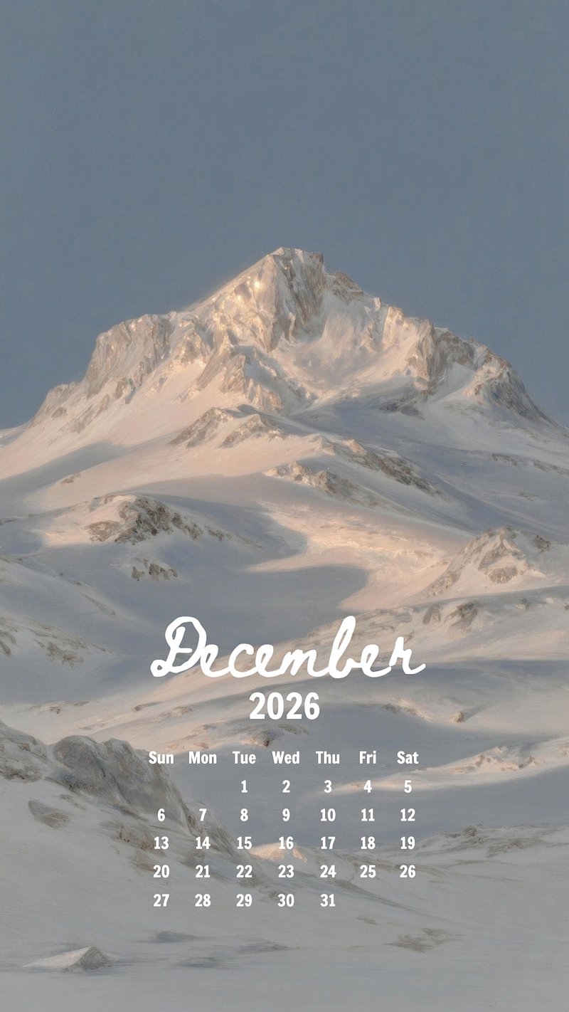 December 2021 Calendar Wallpaper Image Wallpaper
