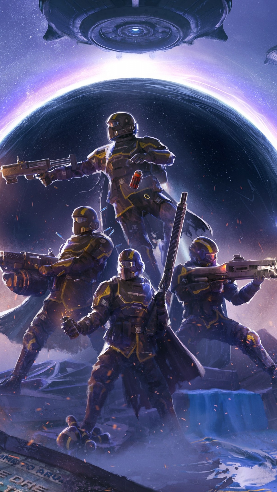 Helldivers 2 Omens of Tyranny 4K UHD Wallpaper for UltraHD Desktop and TV, Widescreen and UltraWide Display, Smartphone and Tablet Devices