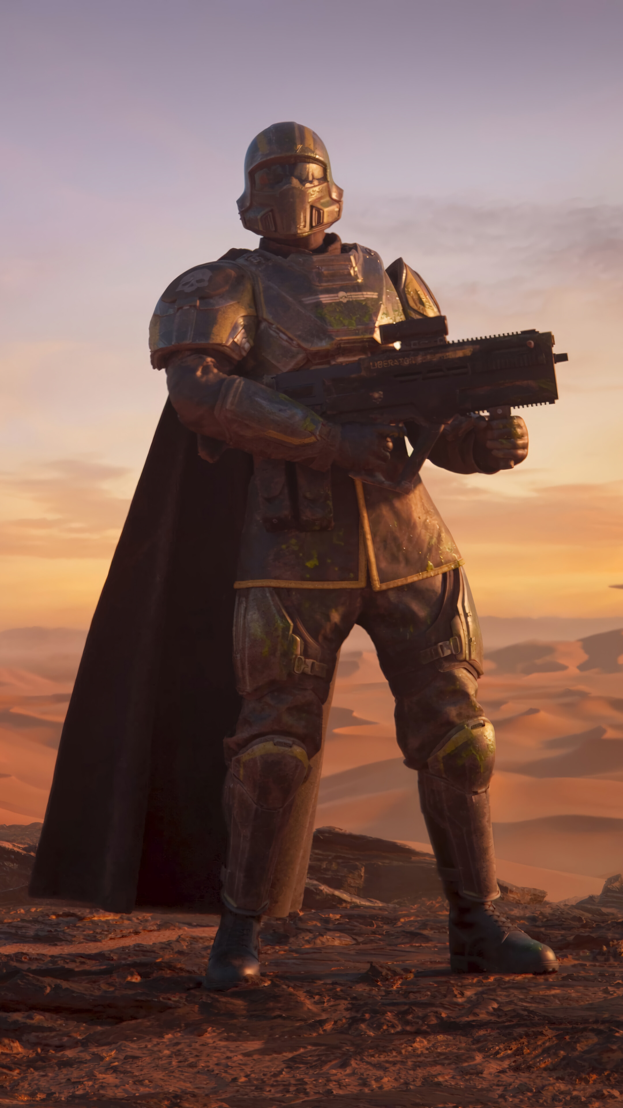 Helldivers 2 Video Game 4K Wallpaper iPhone HD Phone n