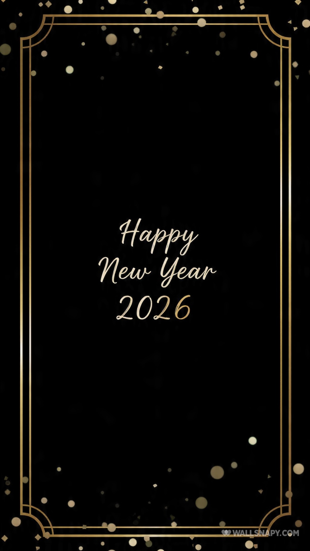 Happy new year 2026 wallpaper for iphone 4k