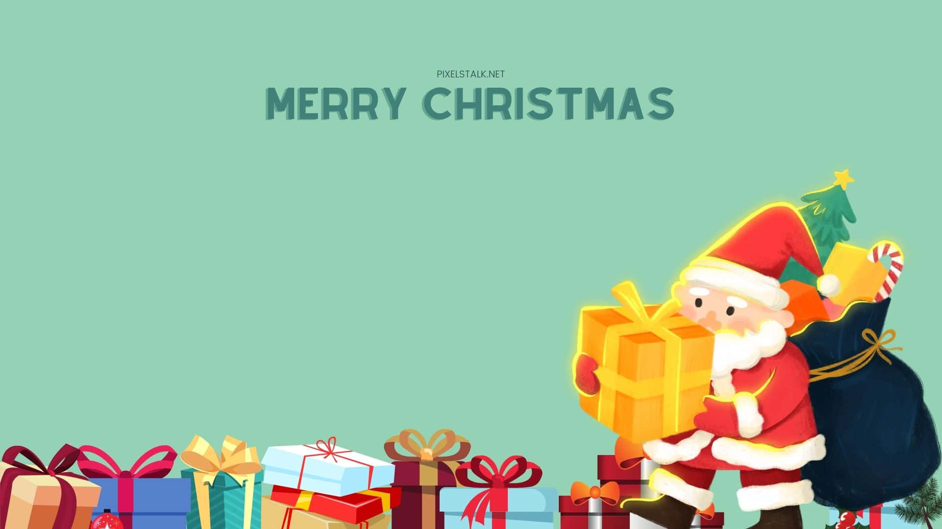 Cartoon Christmas Laptop Wallpapers - Wallpaper Cave