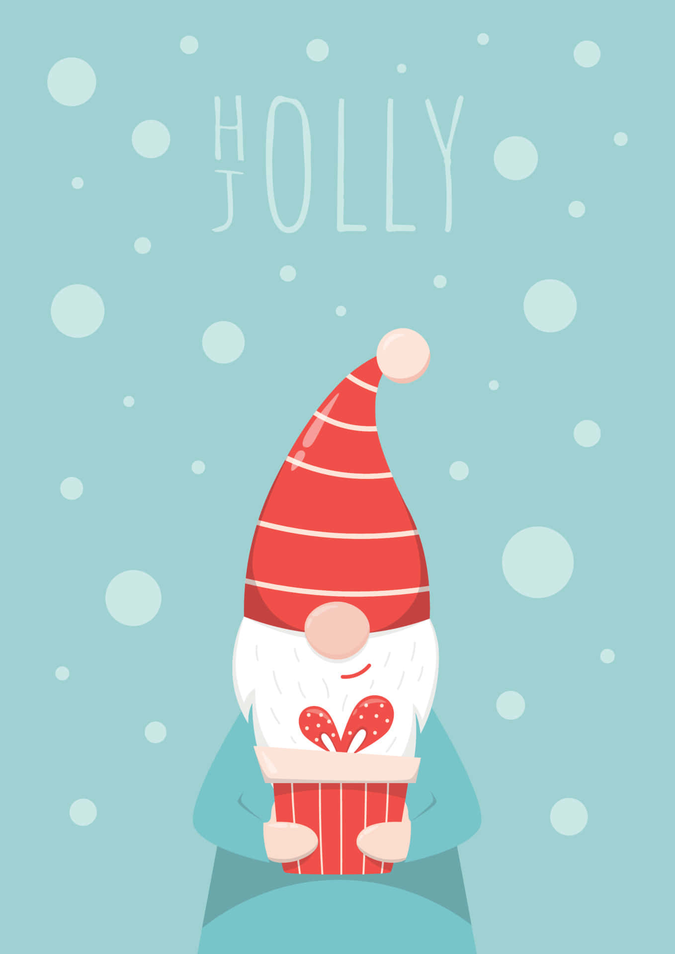 Download Celebrate the Magic of the Holidays with a Christmas Gnome Wallpaper