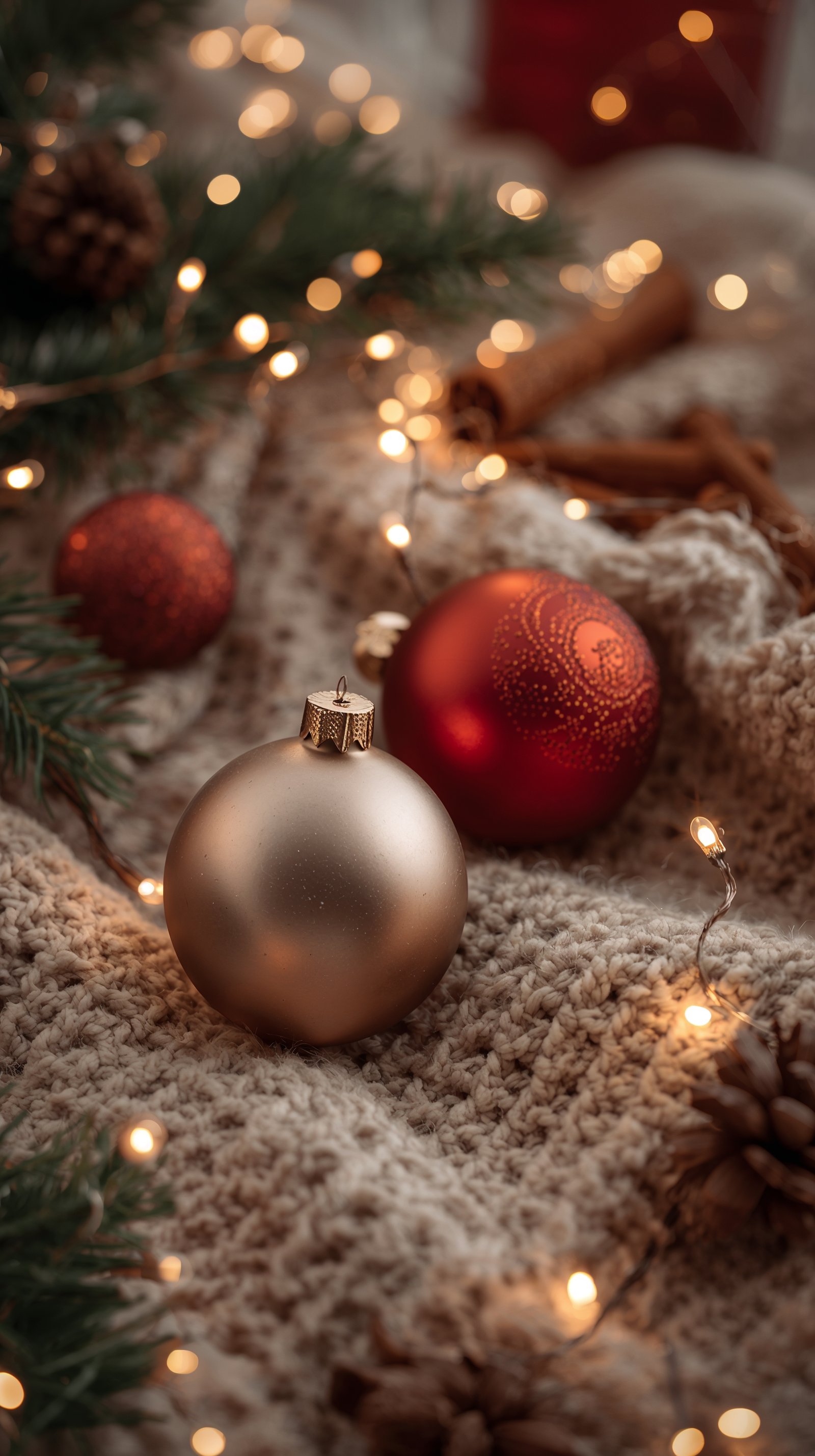 Cozy Christmas wallpaper for iphone