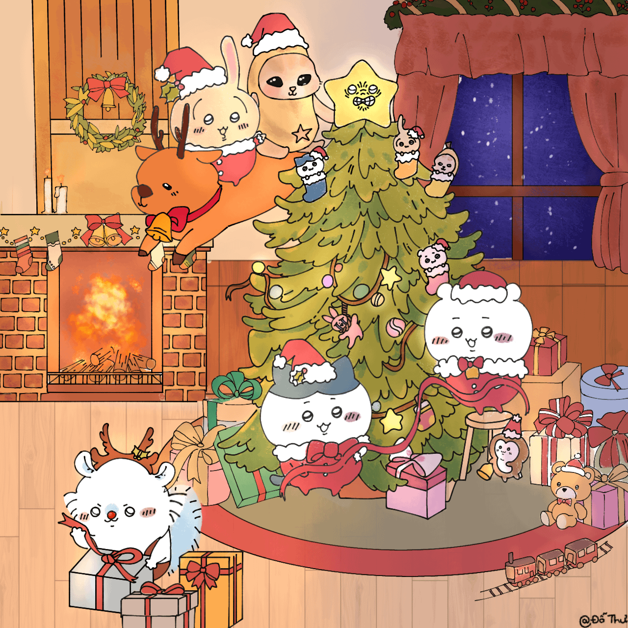 Christmas Fanart!!, R Chiikawa_