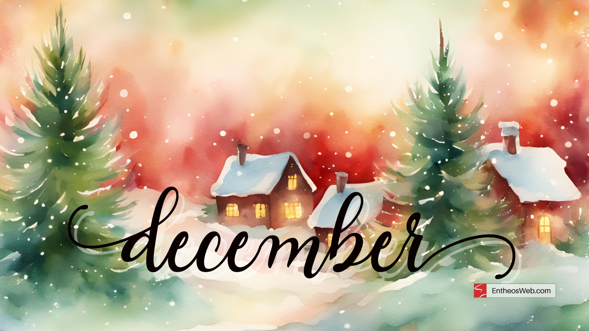 December Desktop Wallpaper Background