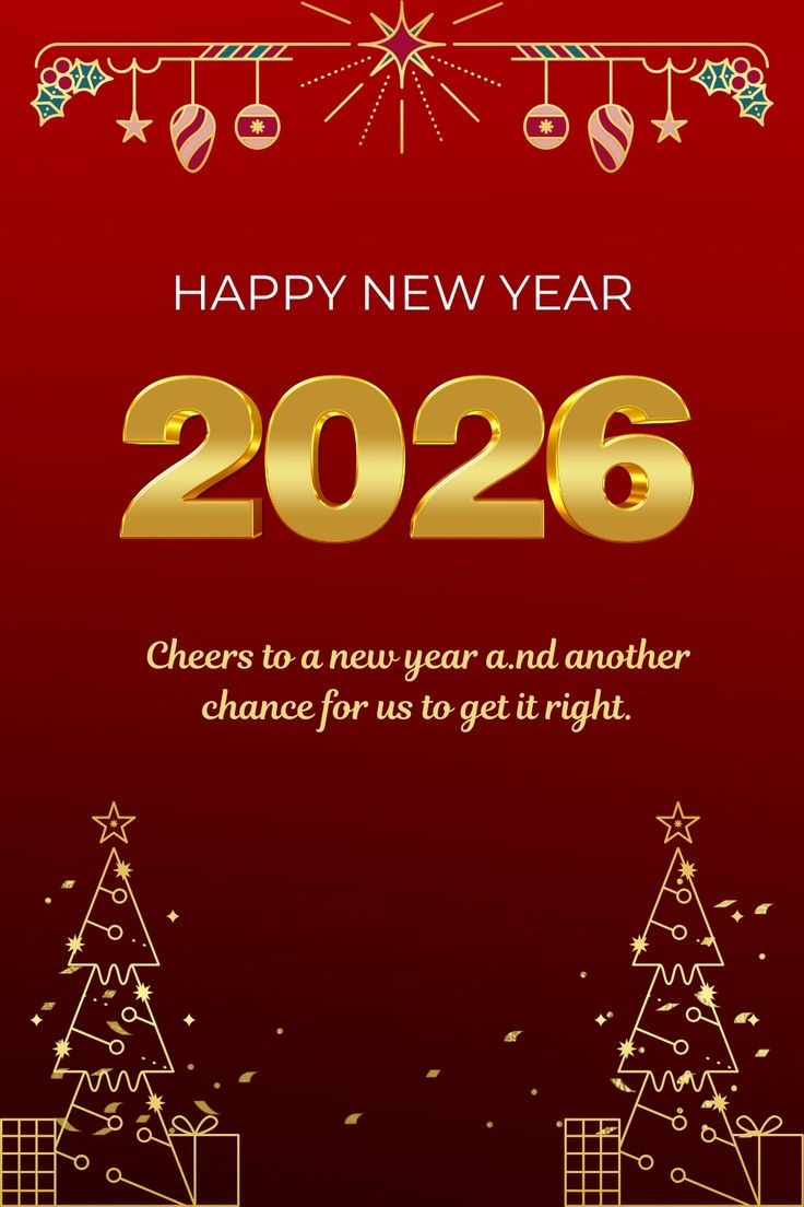 2026. Happy new year picture, Happy new year, Happy new year wallpaper