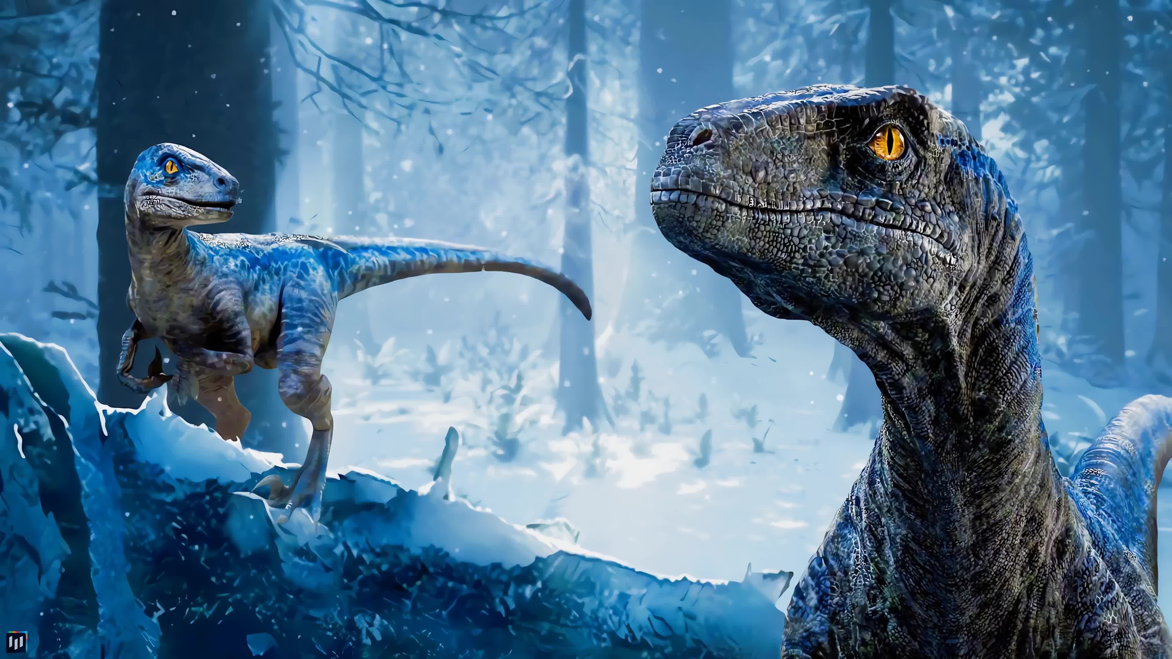 Jurassic World: Raptors for Wallpaper Engine