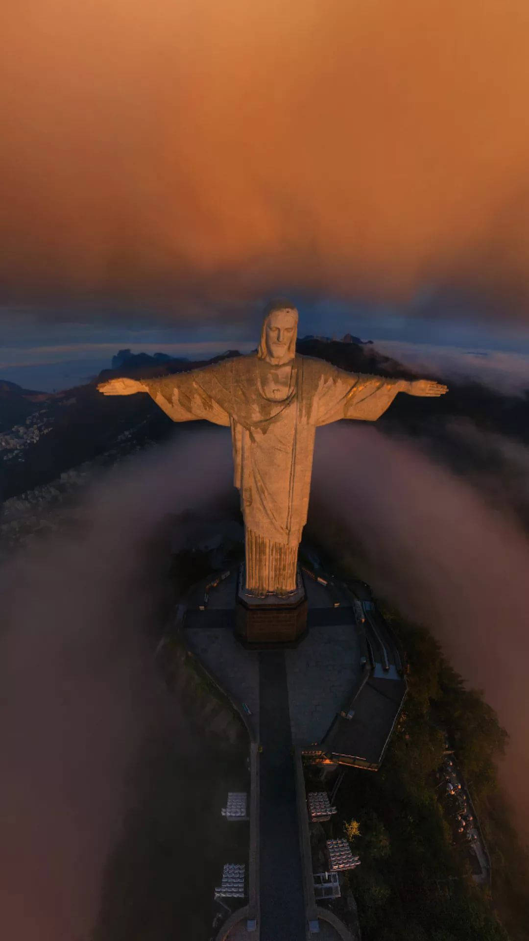 Download Christ The Redeemer Christian iPhone Wallpaper