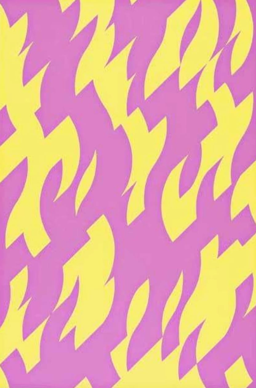 Bridget Riley, Magenta And Yellow, 2002