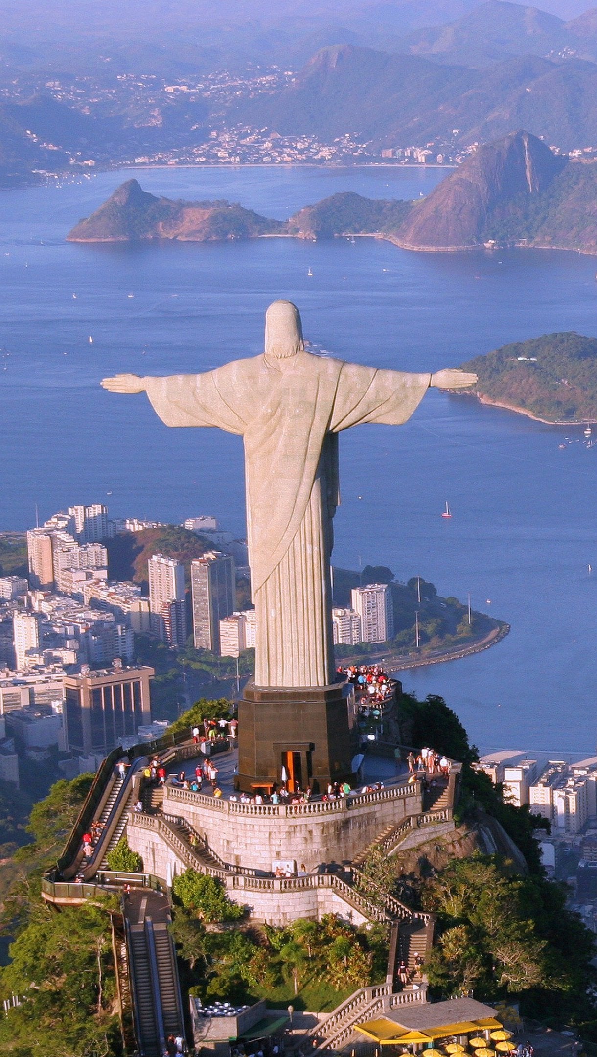 Christ the Redeemer statue in Rio de Janeiro Brazil Wallpaper 4k for iPhone and Mobile Phone