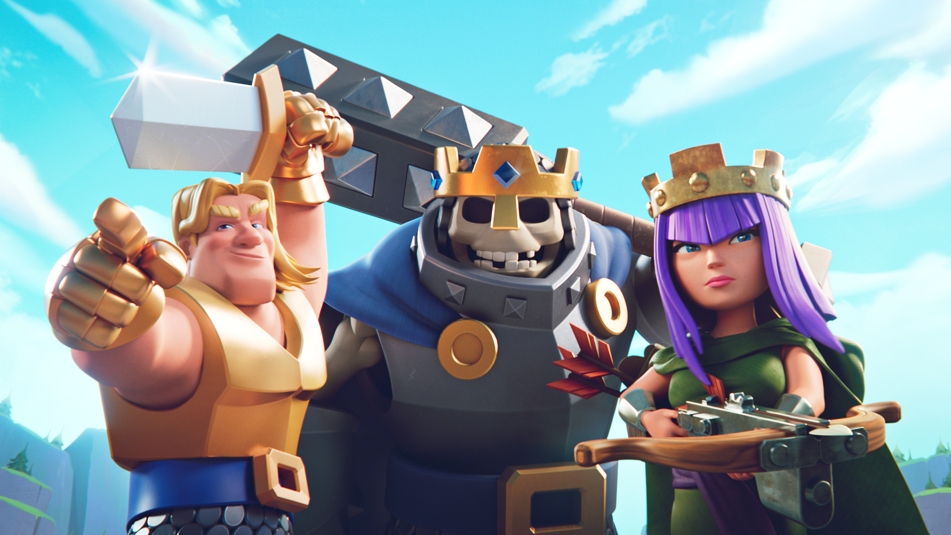 SUPERCELL AND SQUEEZE ARE BACK, INTRODUCING THE NEW CLASH ROYALE 'CHAMPIONS'. Squeeze Animation Studios