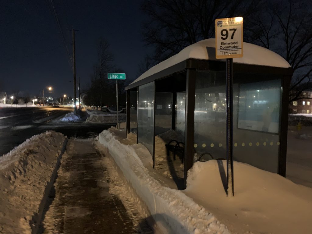 Deconstructing The Intractable Issue Of Snowed In Bus Stops
