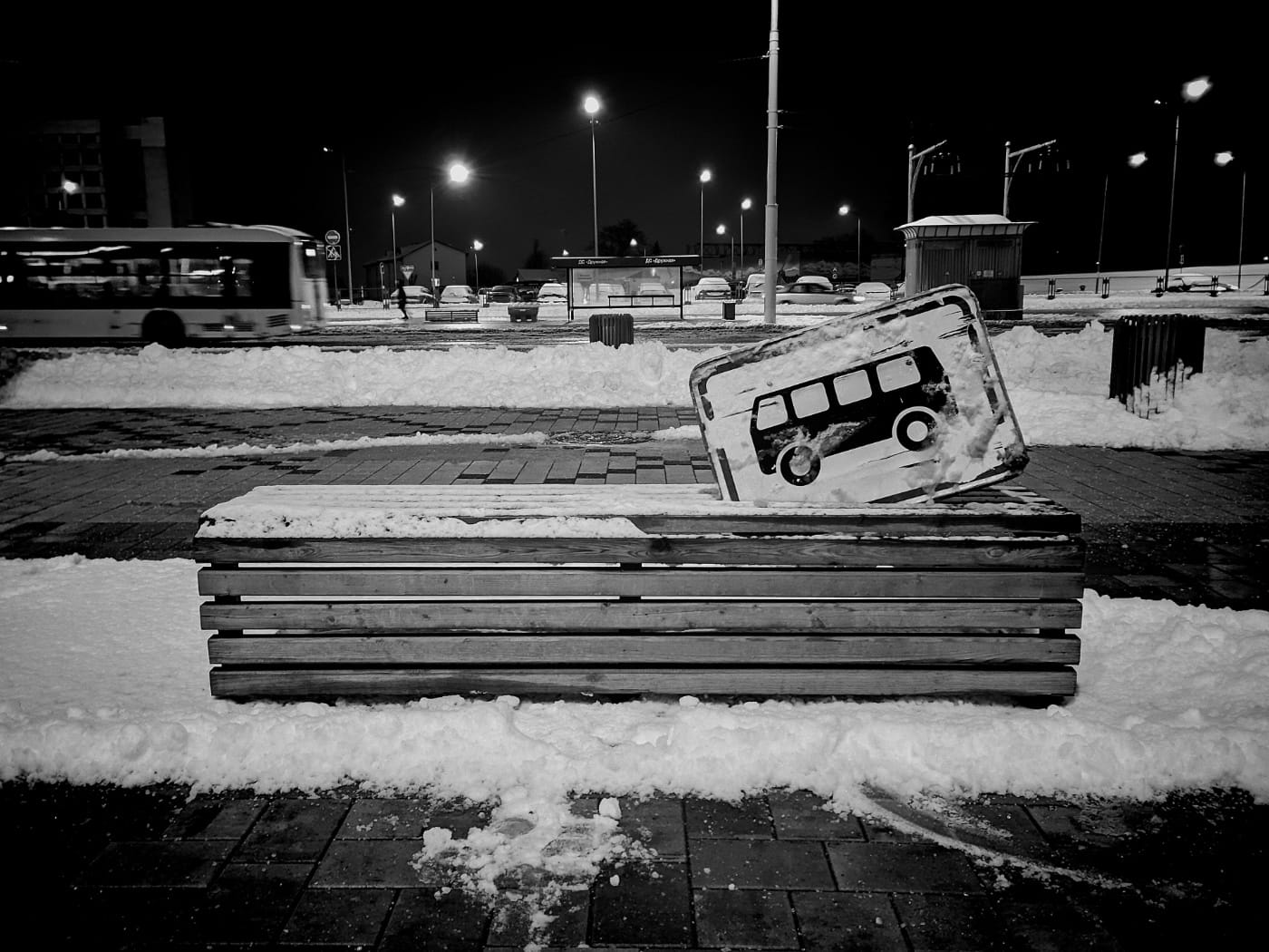 Bus stop · Anton Maliauski