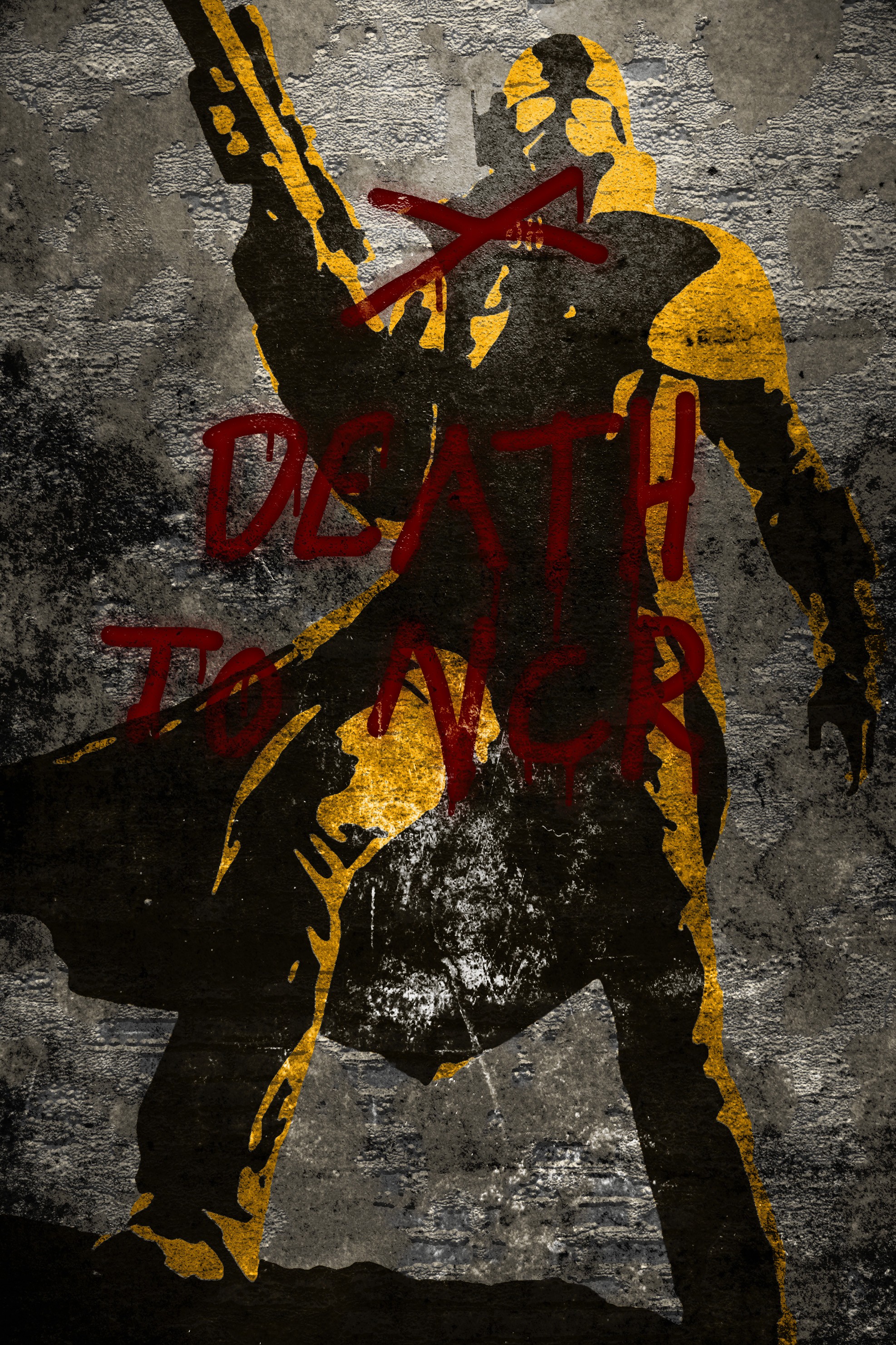 Fallout, NCR, Adobe Photohop, Fan art, Grunge Wallpaper HD / Desktop and Mobile Background