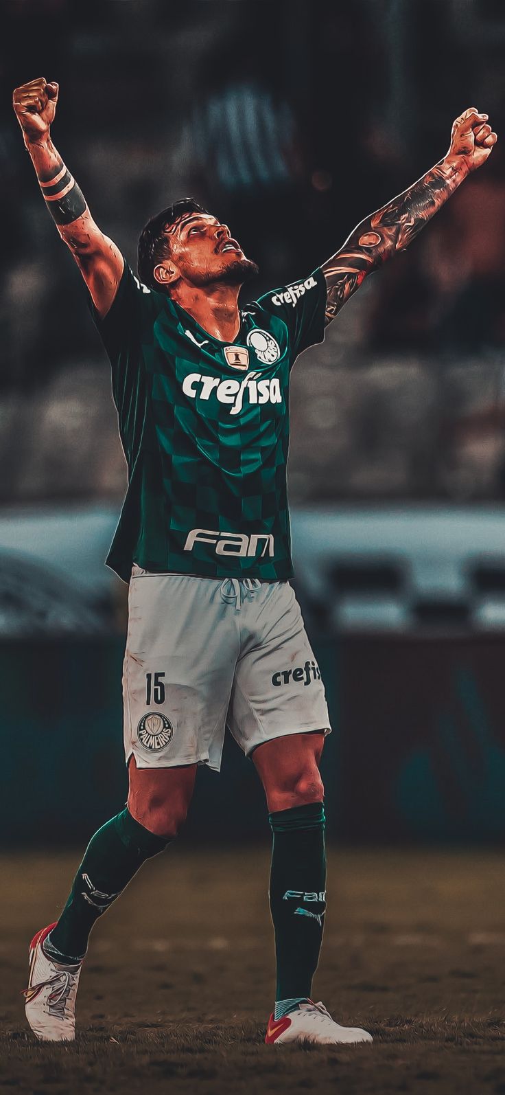 Wallpaper Gustavo Gómez capitão Palmeiras