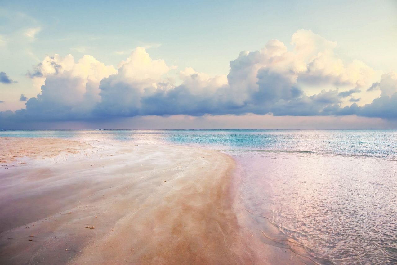 Beautiful Caribbean Pink Sand Beaches