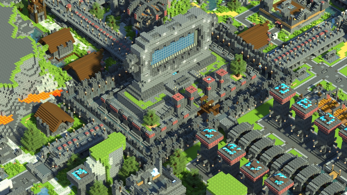 These Minecraft ancient city redesigns are gloriously green