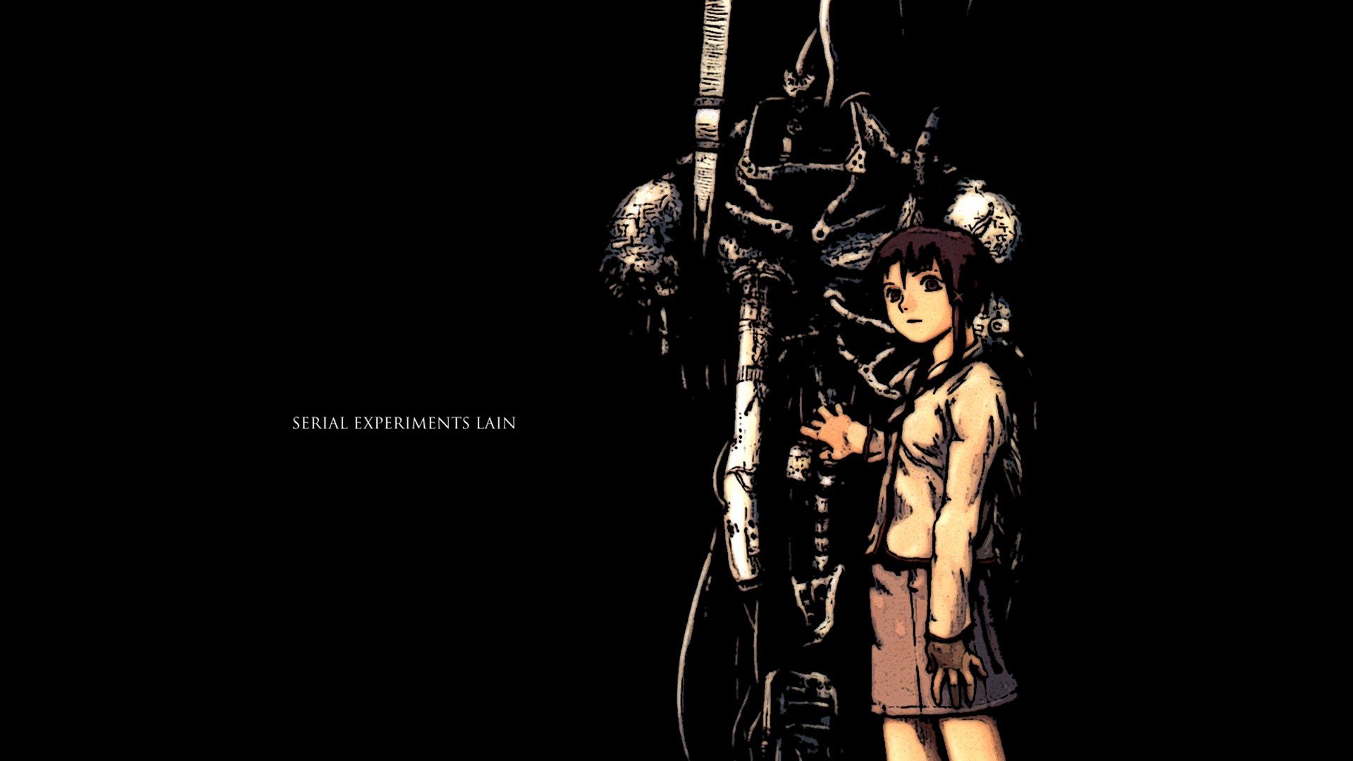 Serial Experiments Lain, Lain Iwakura, Cyberpunk Wallpaper HD / Desktop and Mobile Background