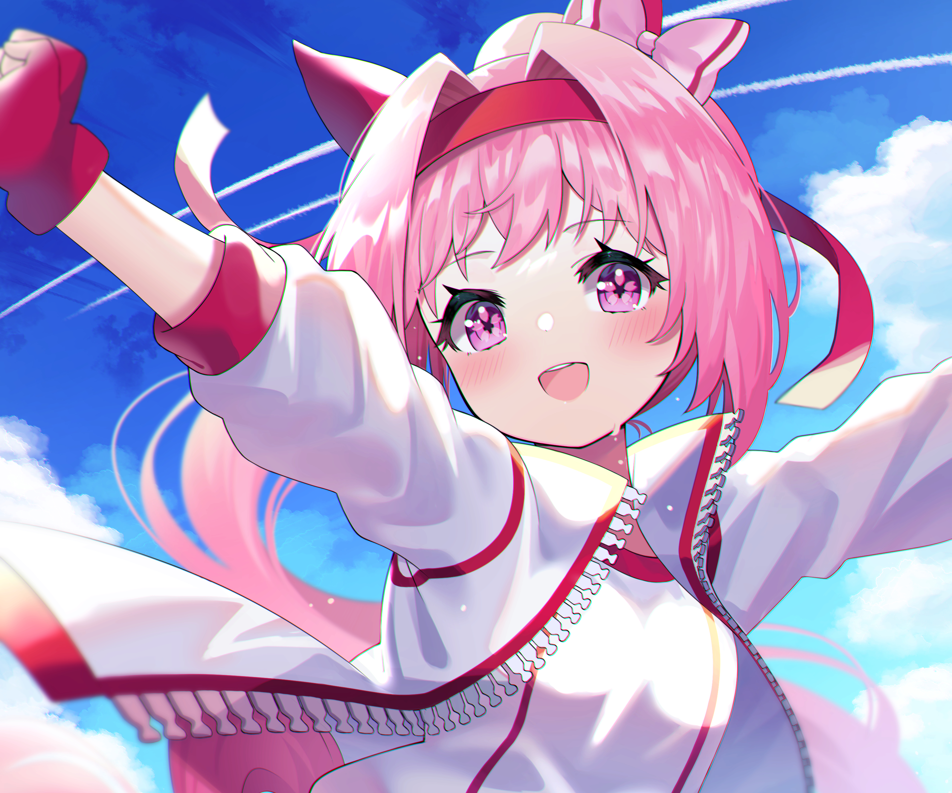 Phone wallpaper: Haru Urara, Anime, Uma Musume: Pretty Derby, Wink 1060661