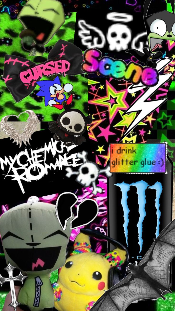 scenekids #girinvaderzim #sonic s #emo2000s #Takemebacktothe2000s # wallpaper #love2000s #Cute