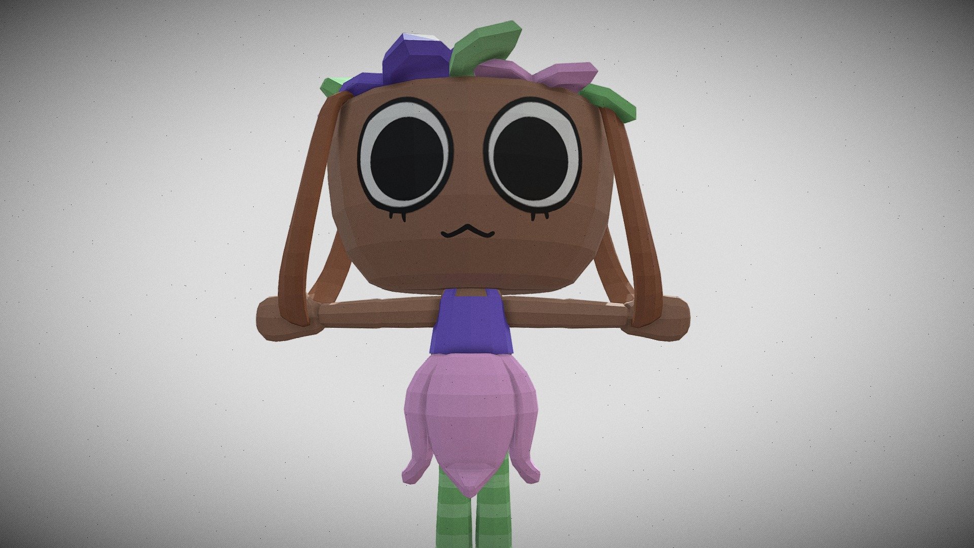 Bassie (Dandy's World) Free 3D model by popipo [9501786]