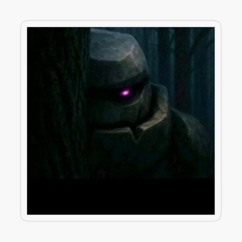 Sneaky Golem Clash Royale Sticker
