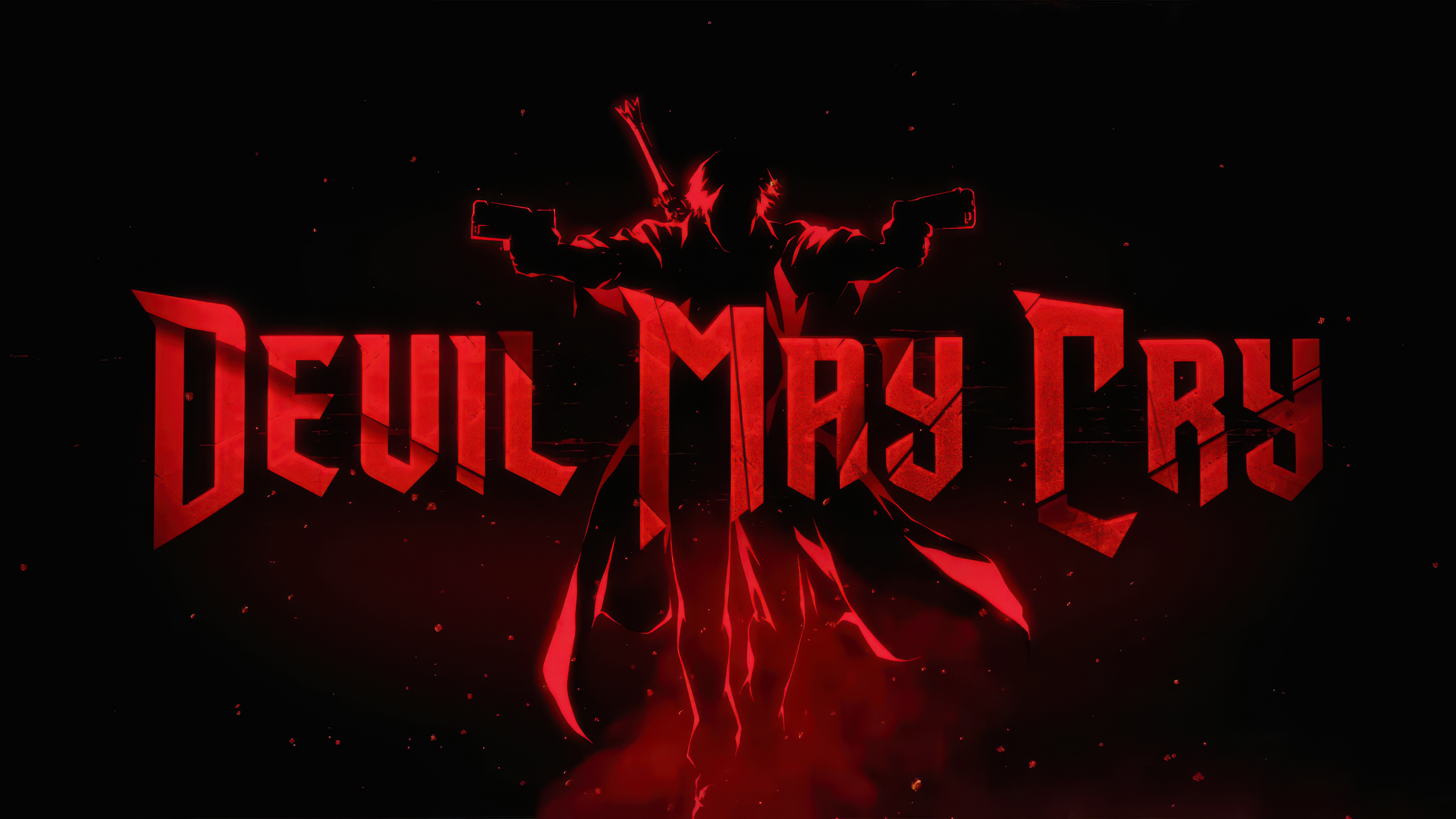 Devil May Cry Wallpaper 4K, Netflix series, Dark background
