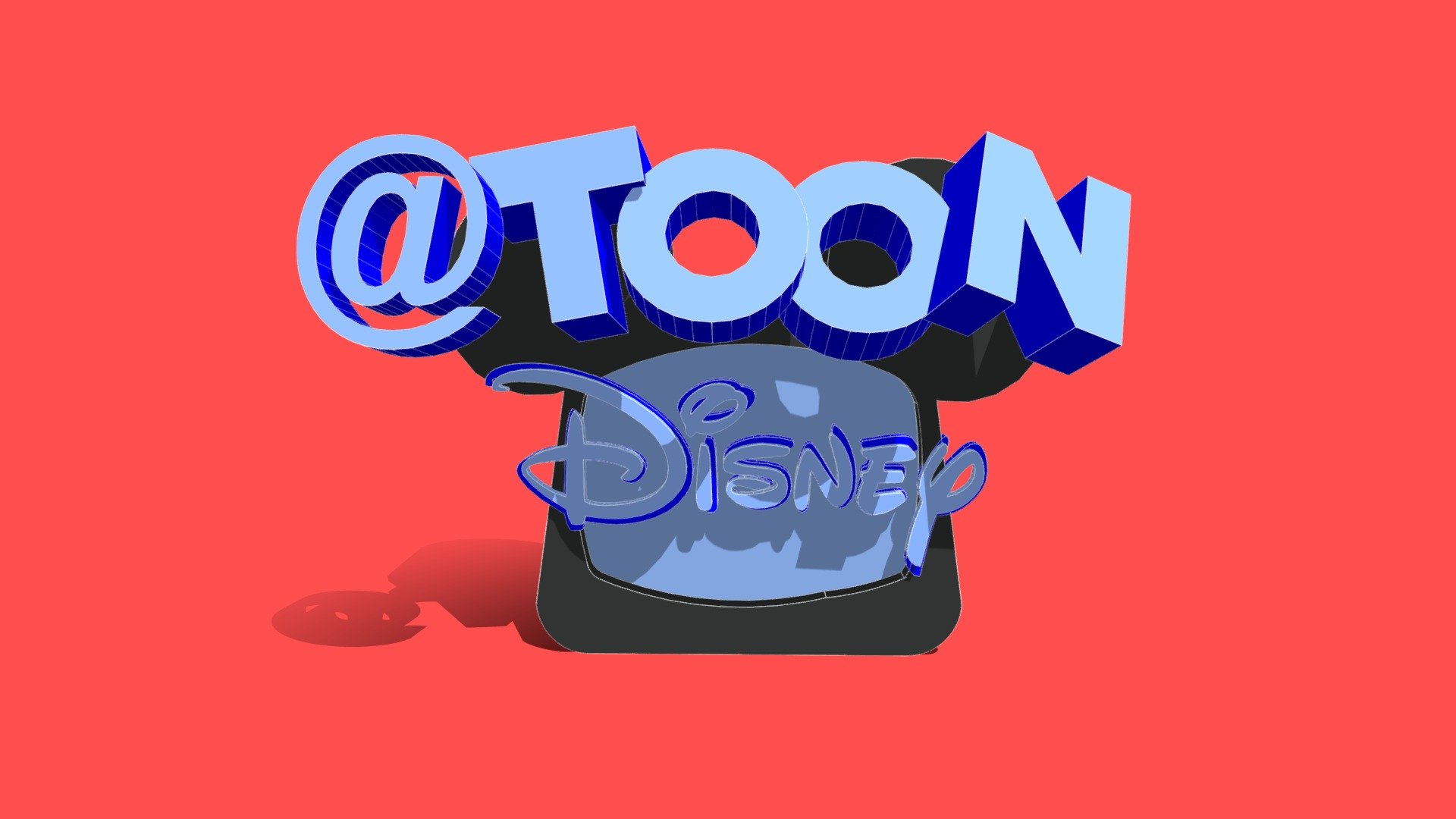 Toon Disney Logo Free 3D model by Zarboy086 [09812cc]