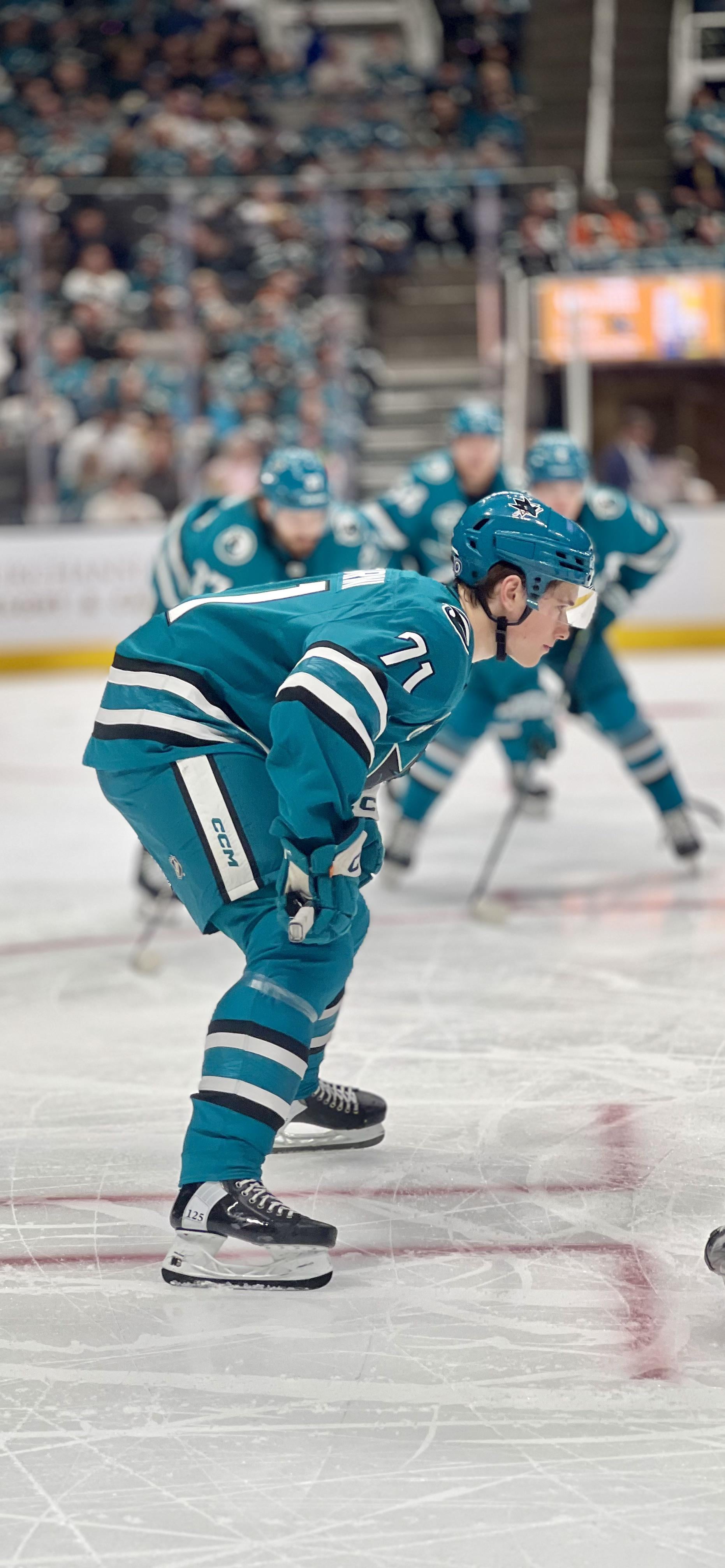 Macklin Celebrini Wallpaper