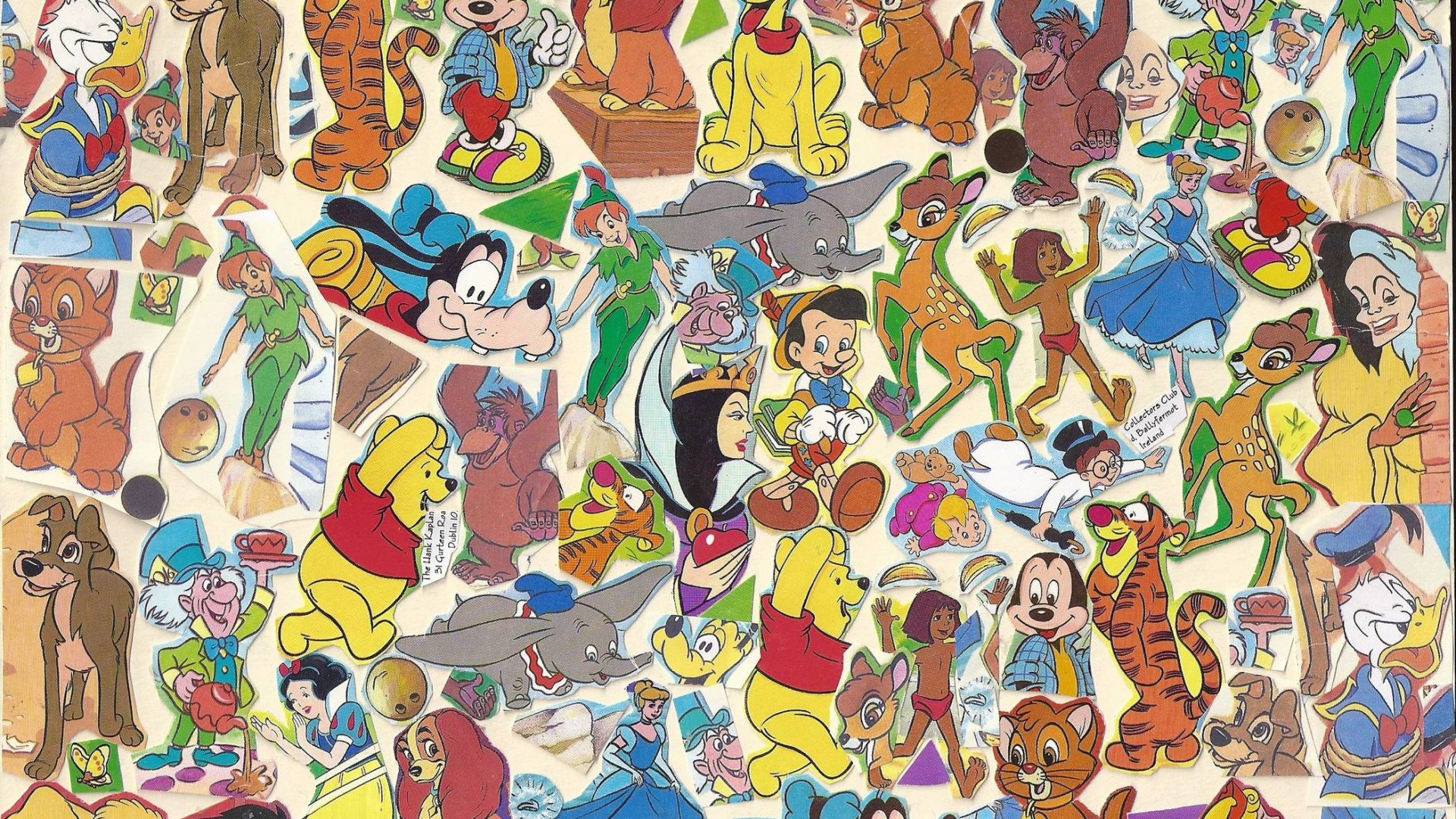 Disney Characters HD Background Wallpaper 21642