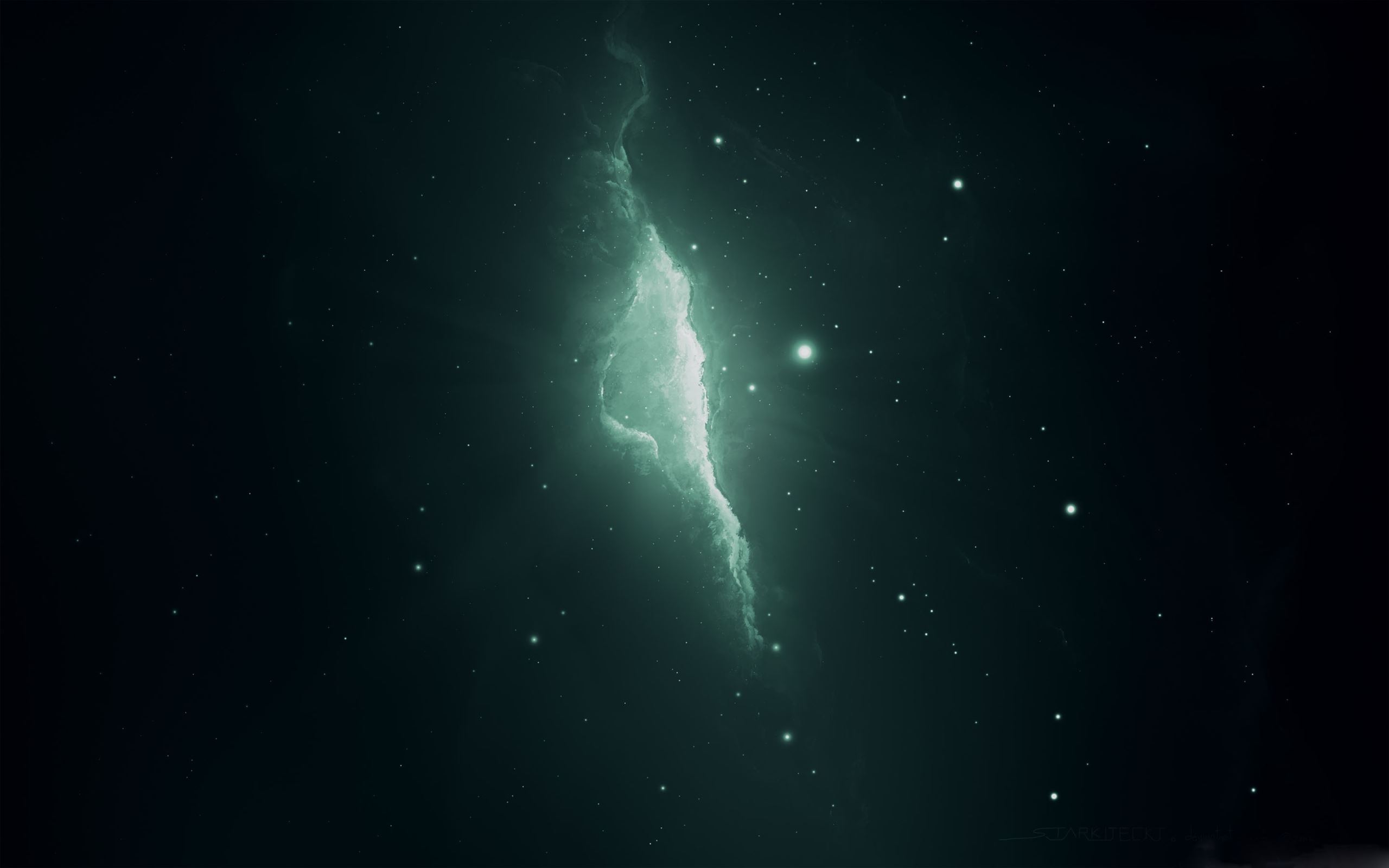 Neon Void MacBook Air Wallpaper Download