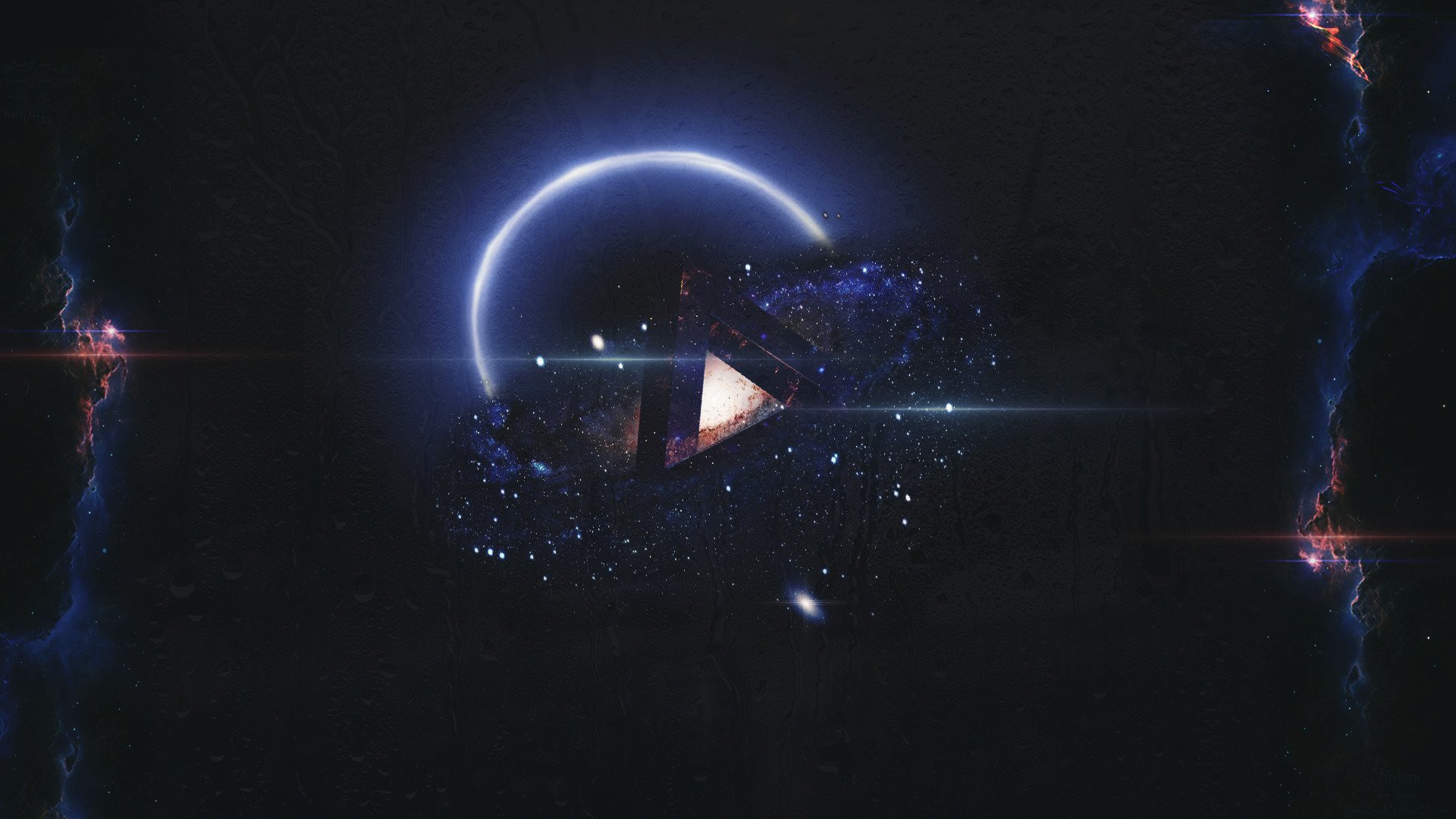 Void, Andromeda, Space, Flares HD Wallpaper / Desktop and Mobile Image & Photo