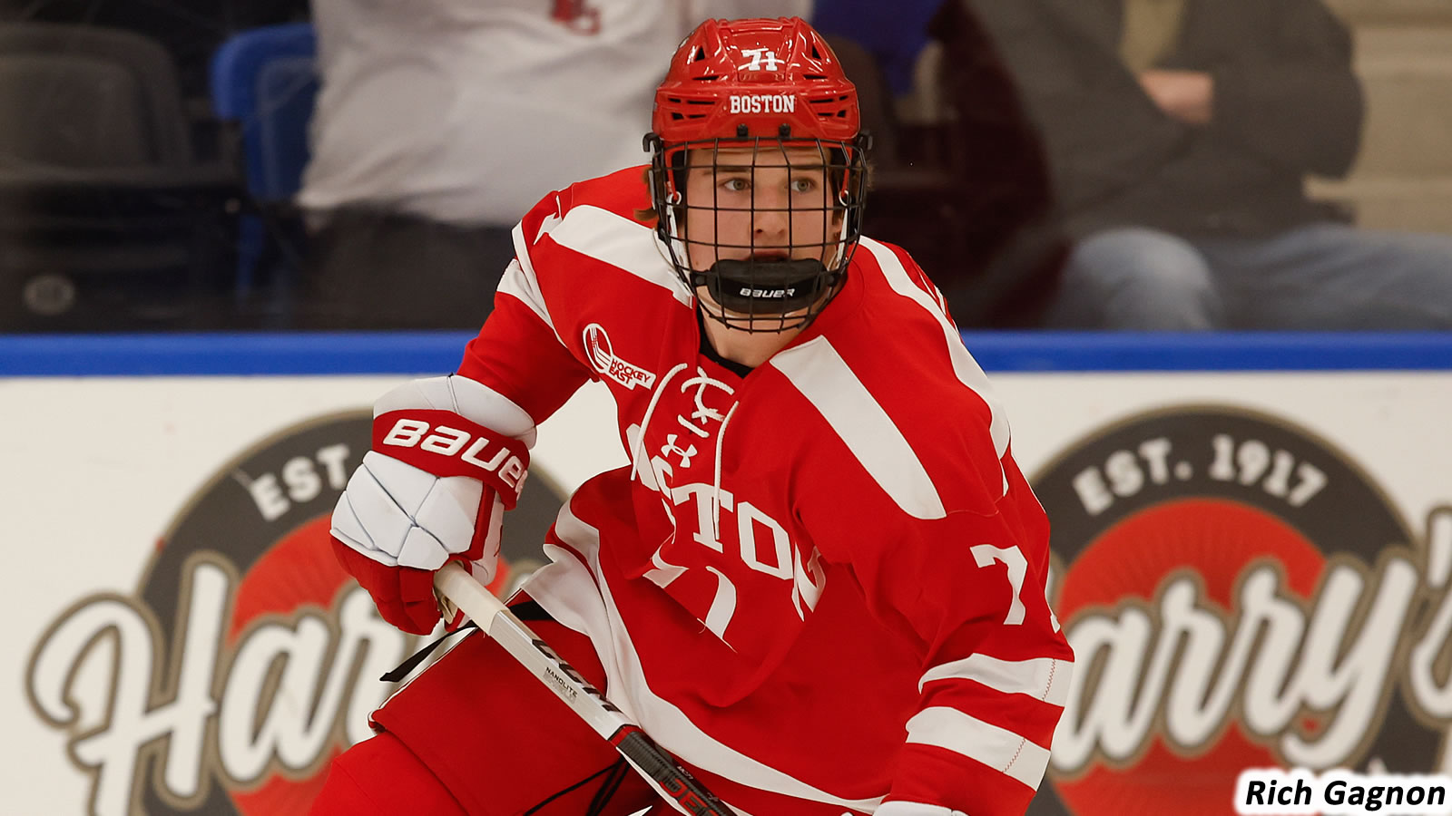 Macklin Celebrini Named Hockey East Player of the Month East Association