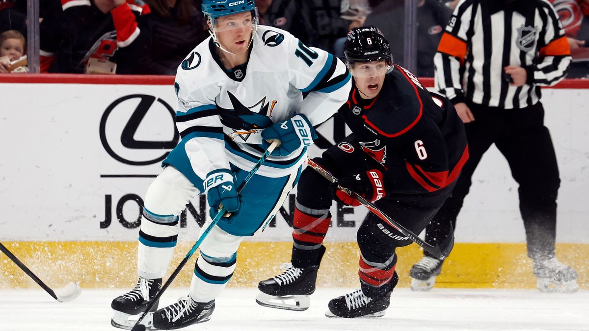 Macklin Celebrini Has Goal And 2 Assists In The Sharks' 4 1 Won Over The Hurricanes - WRAL.com