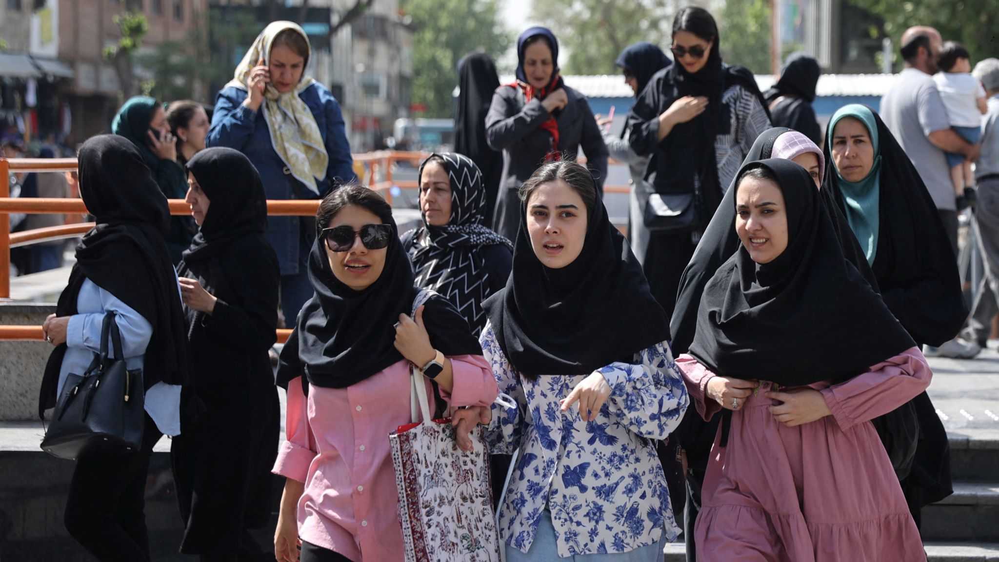 Women in Iran increasingly deciding not to wear headscarves in public