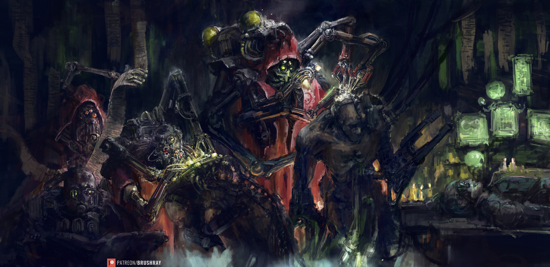 Dmitry Brushray Mechanicus Biologis 40k