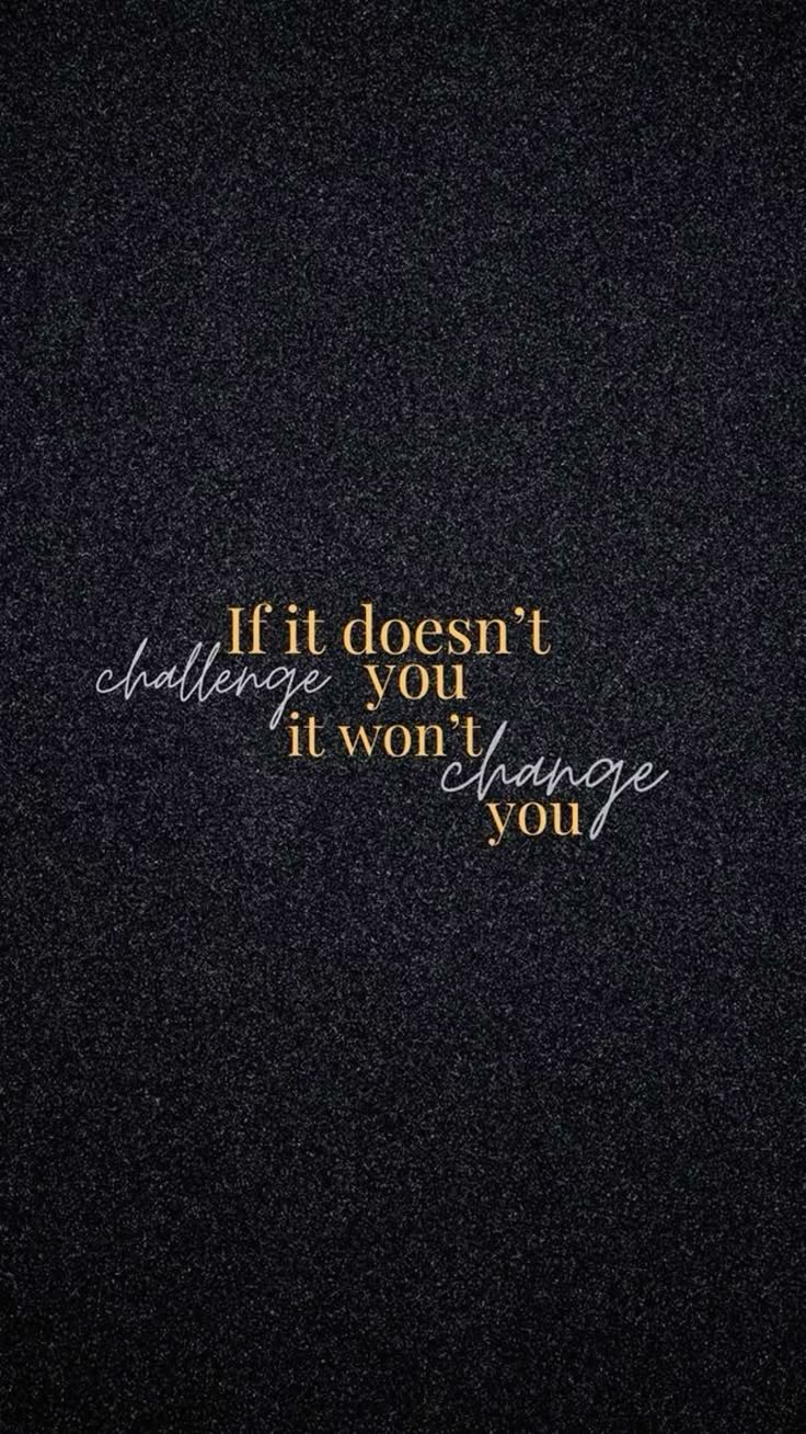 Challenge Yourself to Change