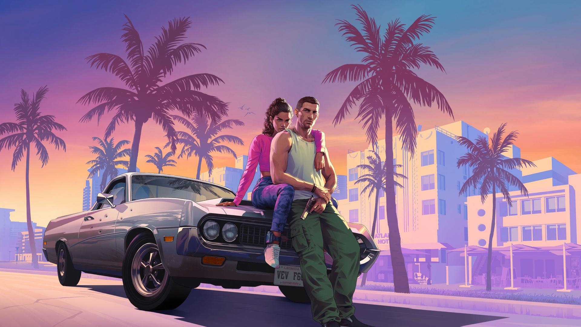 GTA 6 Wallpaper 4K, Game Art, 5K, Lucia Caminos
