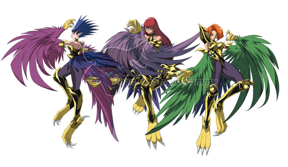 Terrors of the Sky and Mai Valentine's favorite card, it's the Harpy. The 3 Harpie Lady Sisters to be exact ^^ #commission #digitaldrawing #drawing #maivalentine #yugioh #ハーピィ #Yūgiō #anime #manga #tgc #yugiohtgc #遊戯王