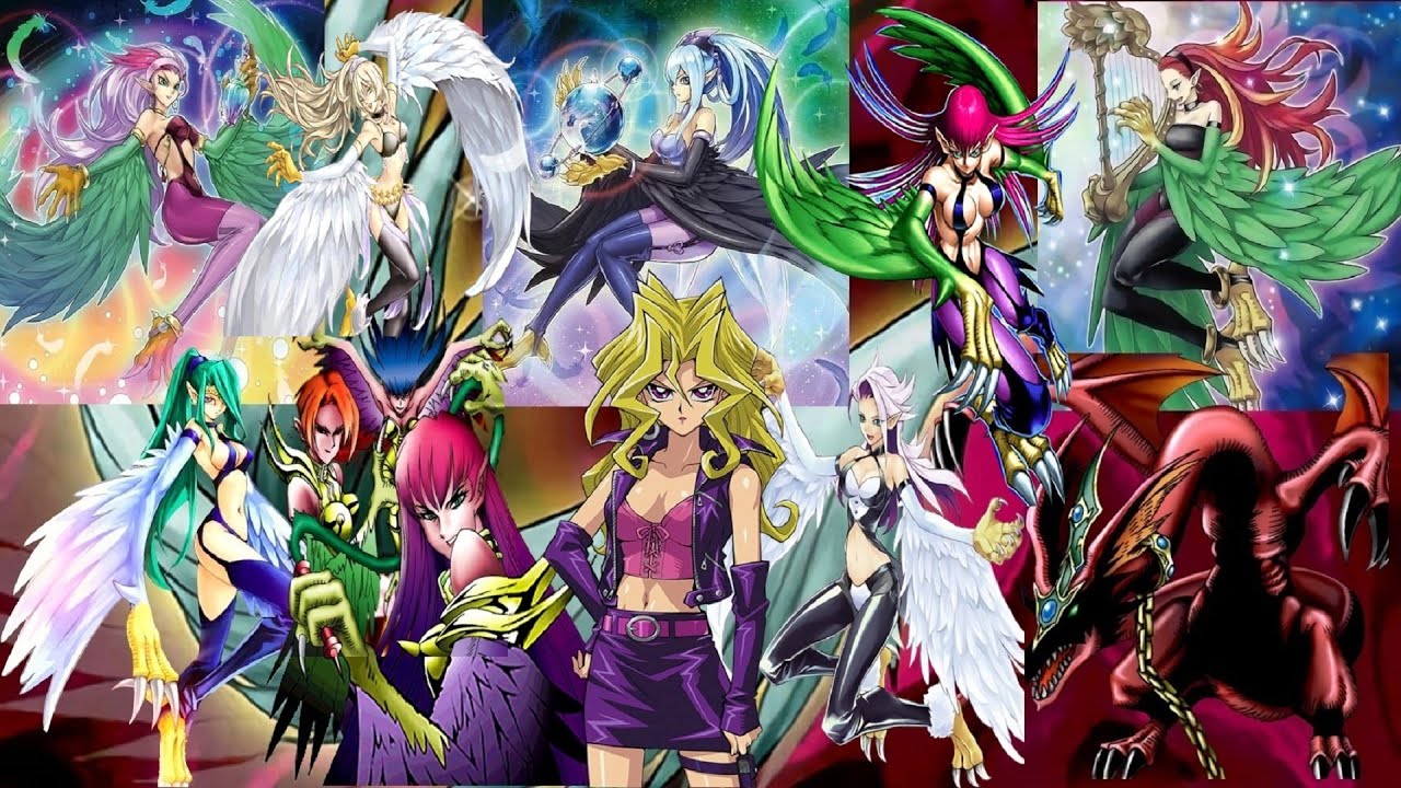 YuGiOh! LOTD Link Evolution And Harpie Lady Gameplay