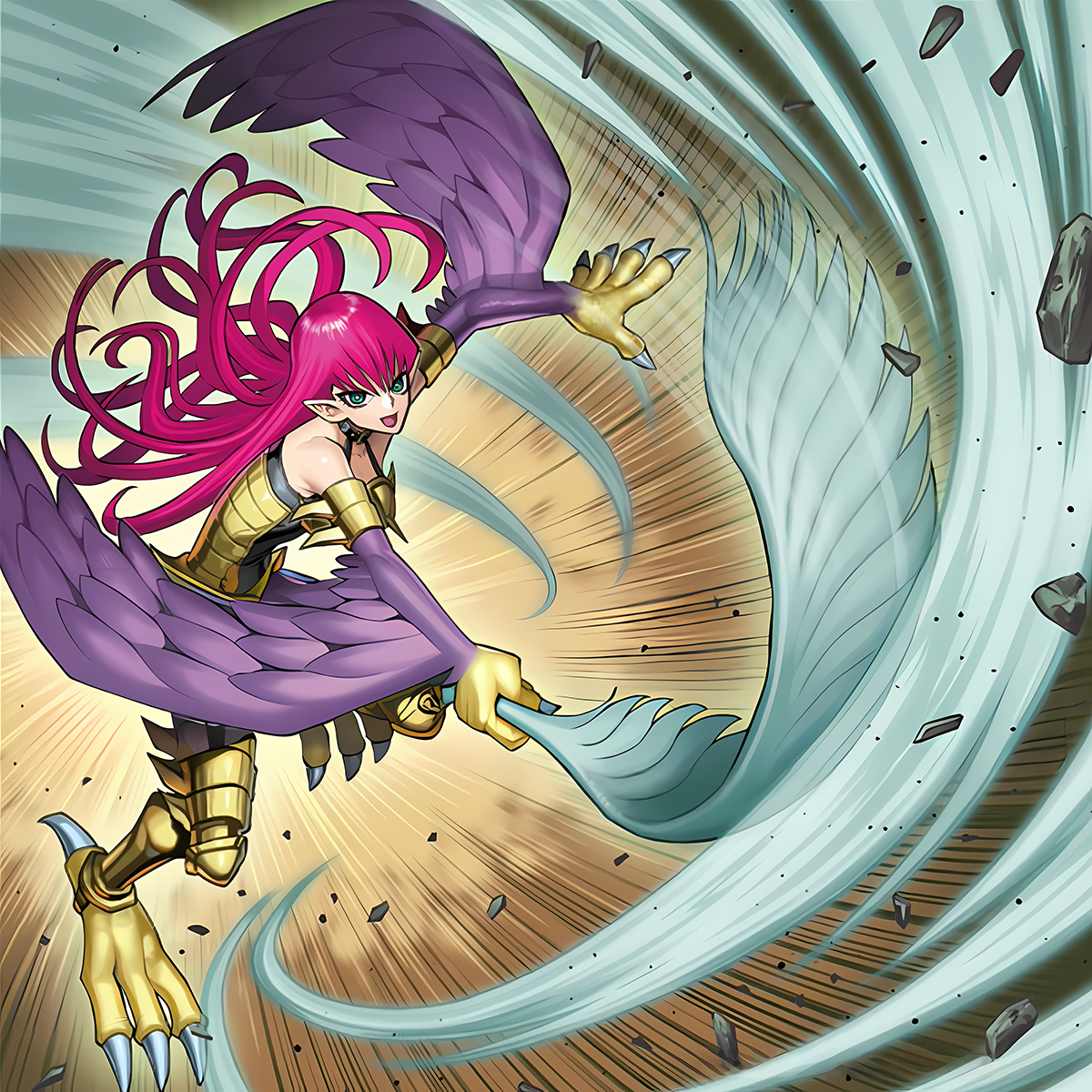 Harpie Lady 1 (Lady Harpy), Yu Gi Oh! Duel Monsters Anime Image Board