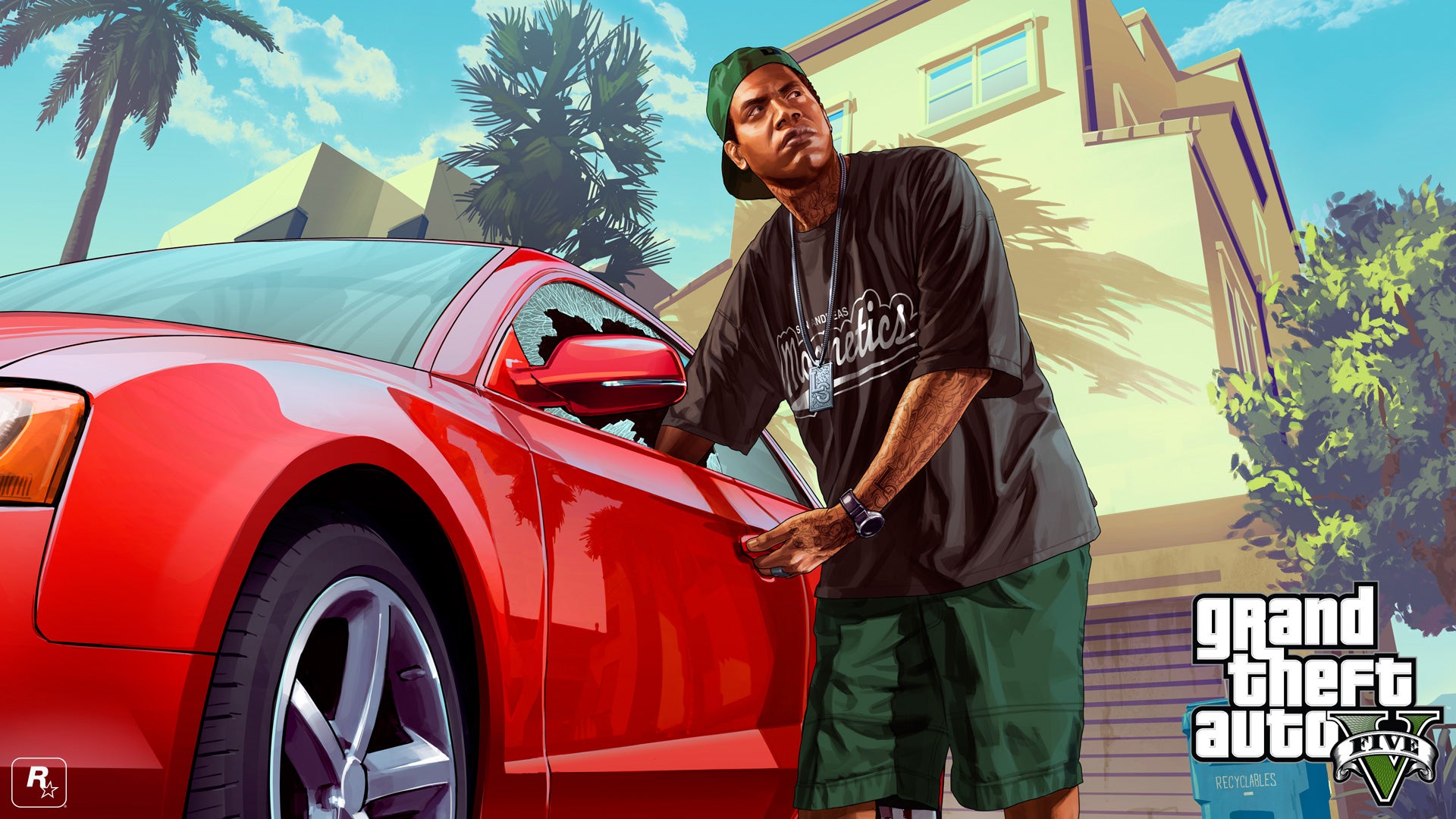 Grand Theft Auto V Gets Two New Wallpaper