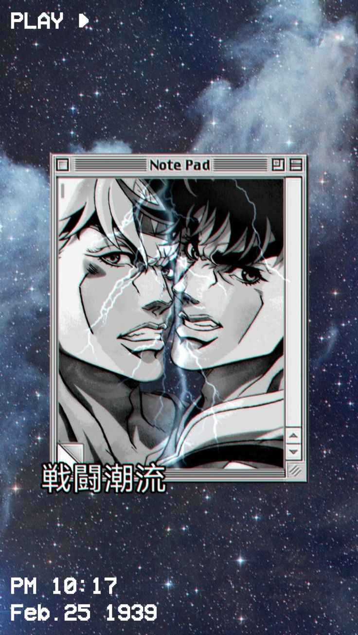 JoJo's Bizarre Adventure Part 2: Battle Tendency [Ceasar Zeppeli x Joseph Joestar] iPhone Wallpaper