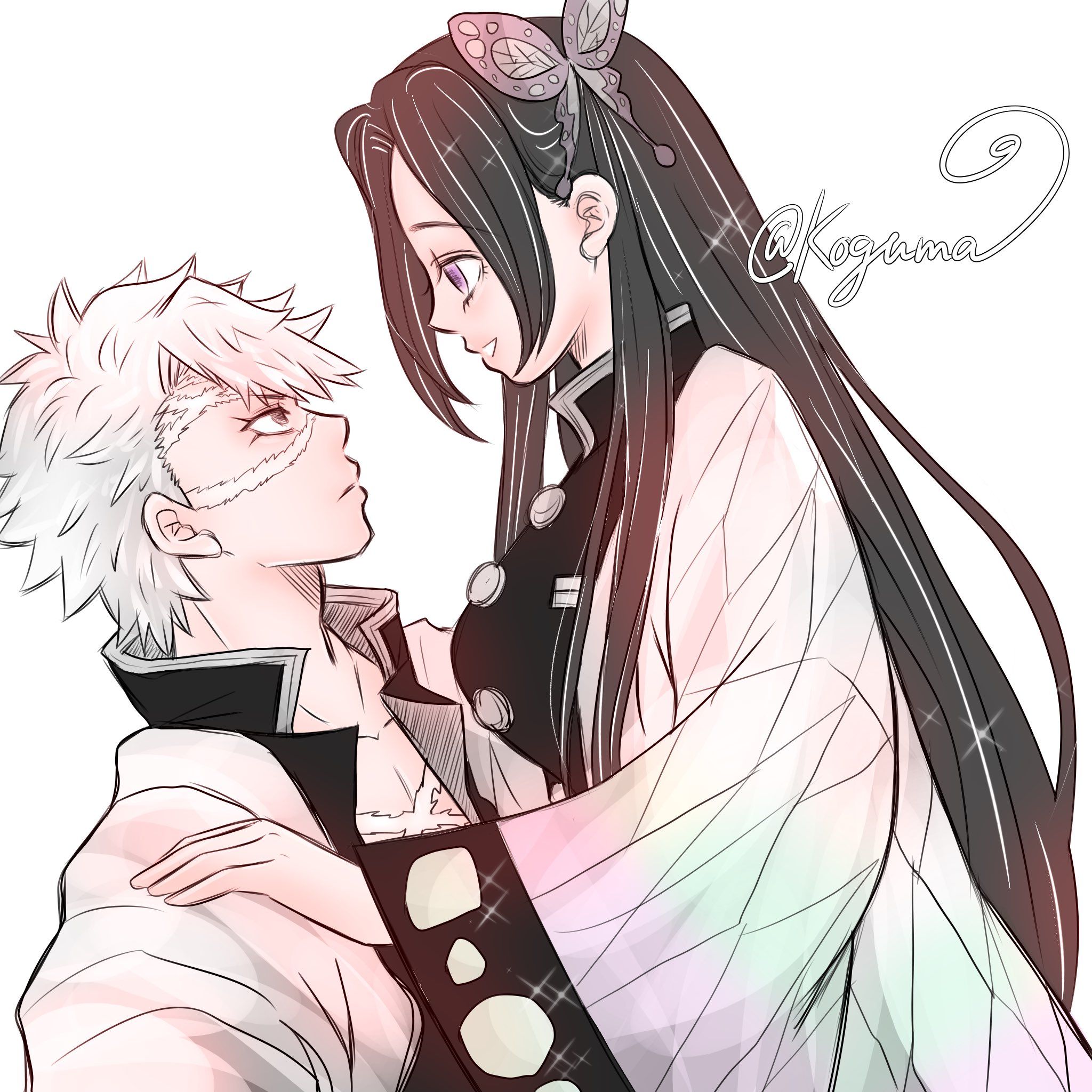 Kanae and Sanemi. ideas to save. anime demon, slayer anime, demon and more