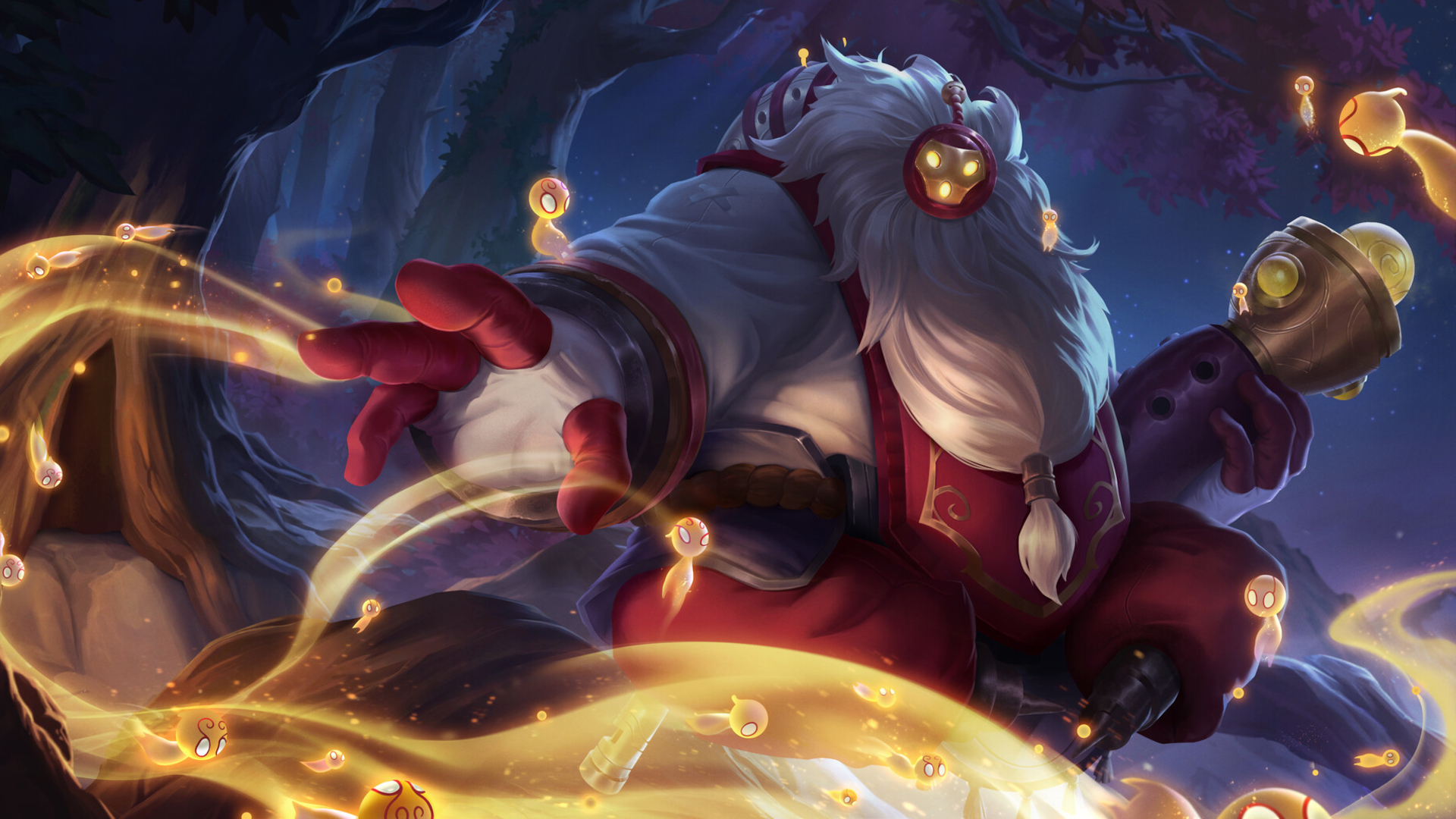 Download Bard (League Of Legends) Video Game Legends Of Runeterra HD Wallpaper