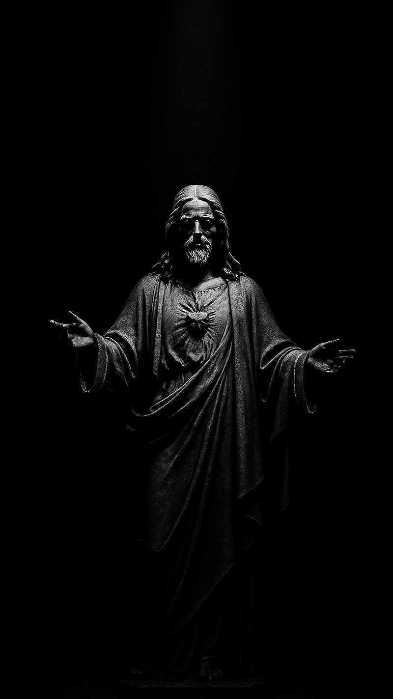 iPhone Wallpaper Black Jesus Image Wallpaper