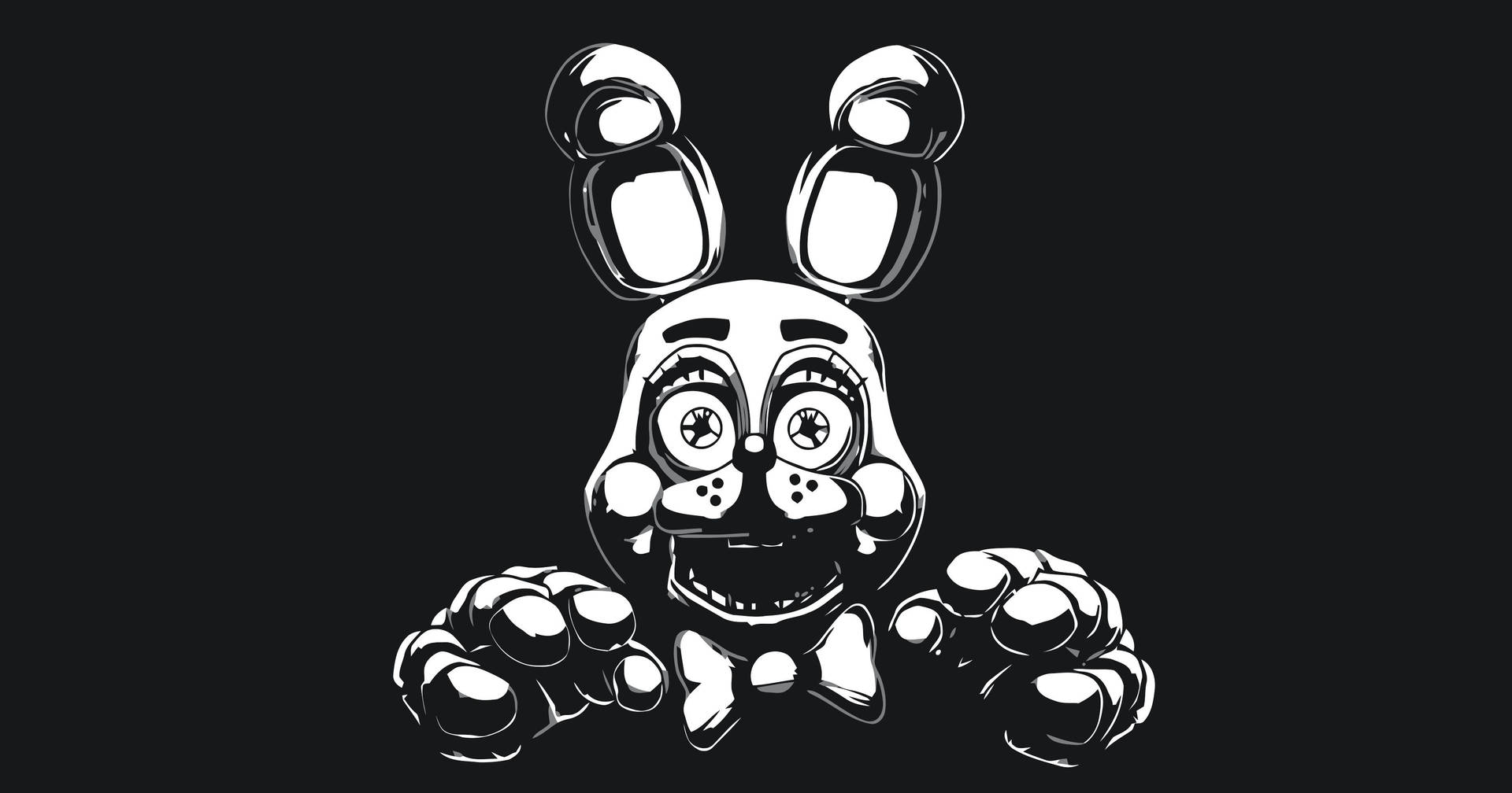 Download Get Ready for a Night of Frights with Fnaf Bonnie Wallpaper